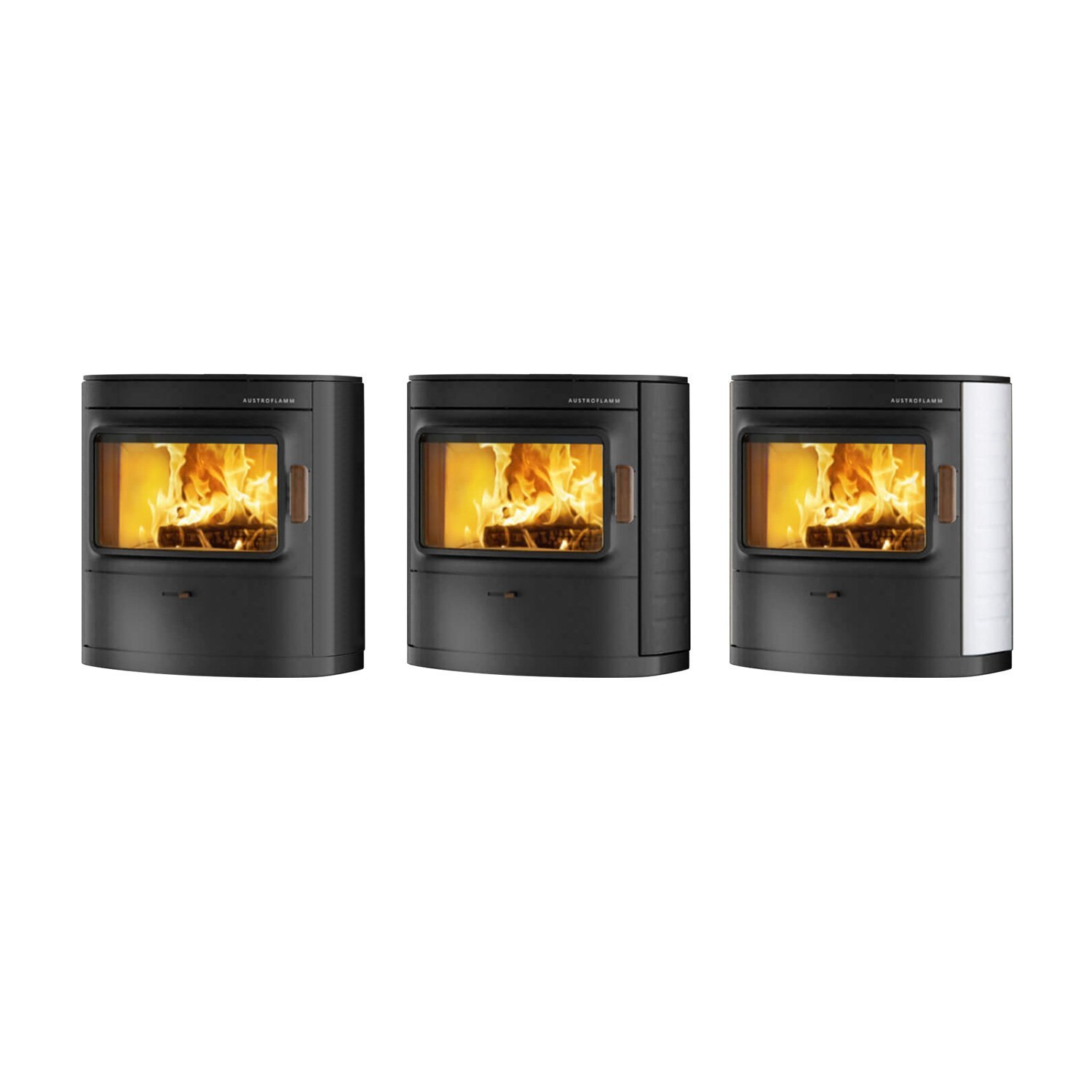 Austroflamm Cody Kaminofen Keramik Dark Anthracite – Bild 4